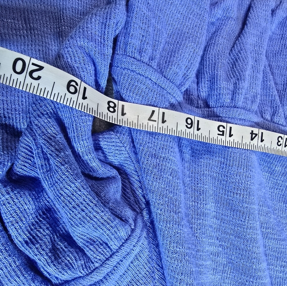 Aeire blue Crop sweater Sz XS - Picture 4 of 7